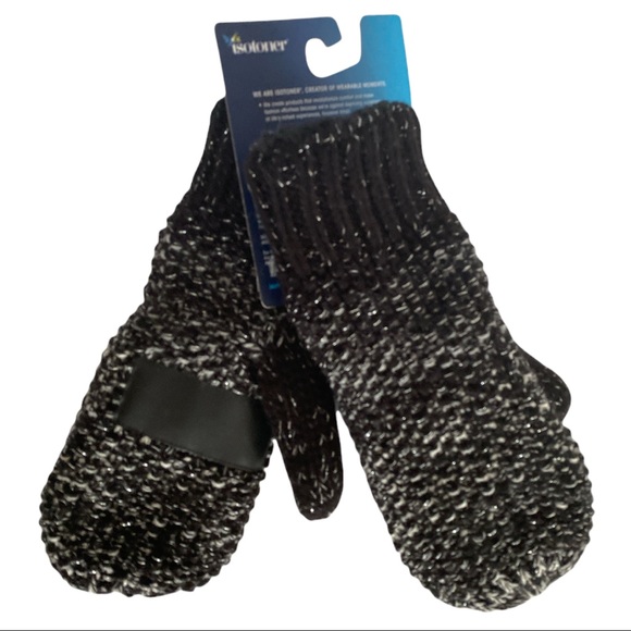 Isotoner Marlet Knit Mittens - Picture 1 of 2